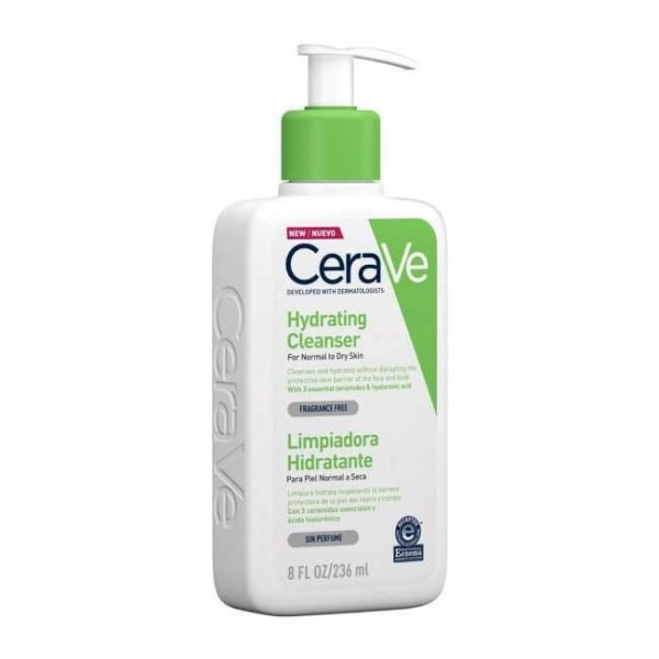 Cerave Limpiadora Hidratante Piel Normal Seca 236ml